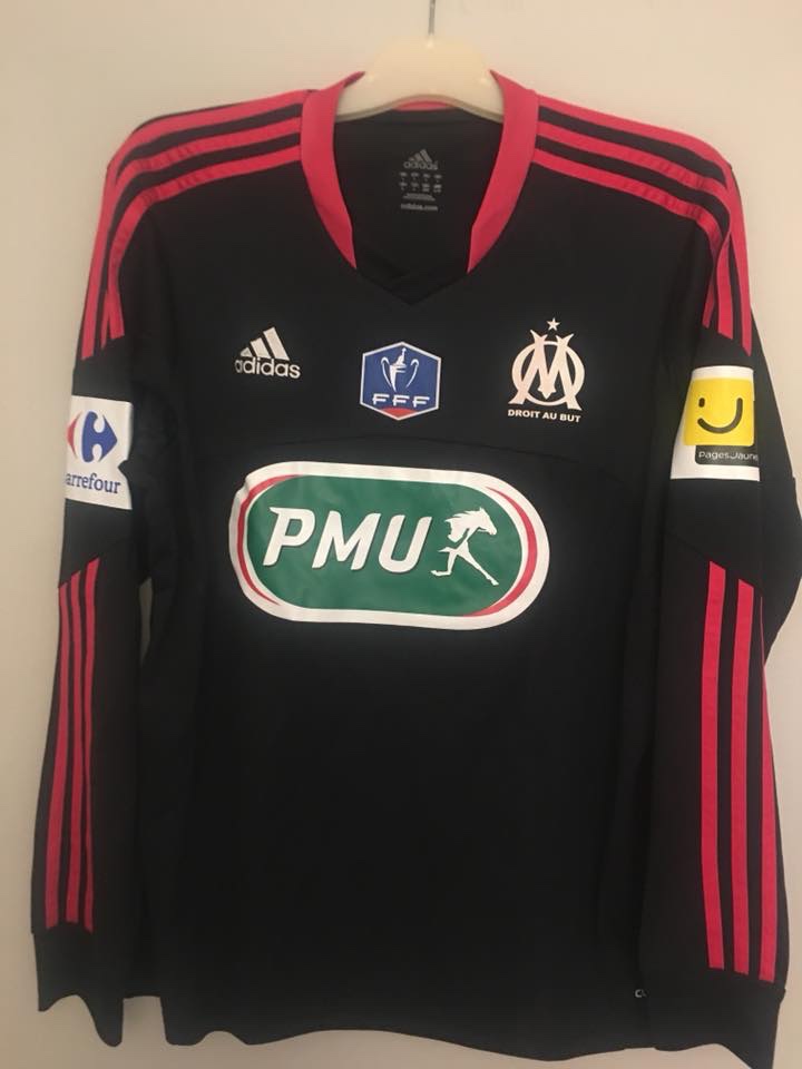 Olympique Marseille 2012-13 Coupe de France Pink October Kit