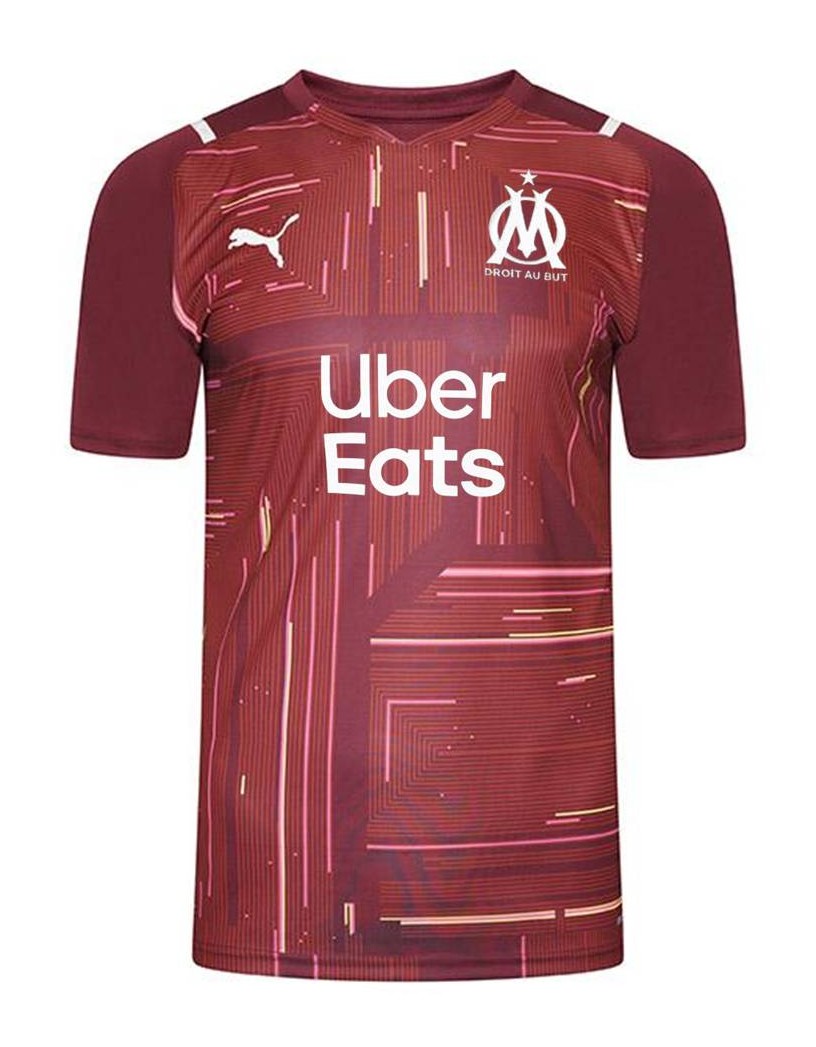 Olympique Marseille 2021-22 GK 2 Kit