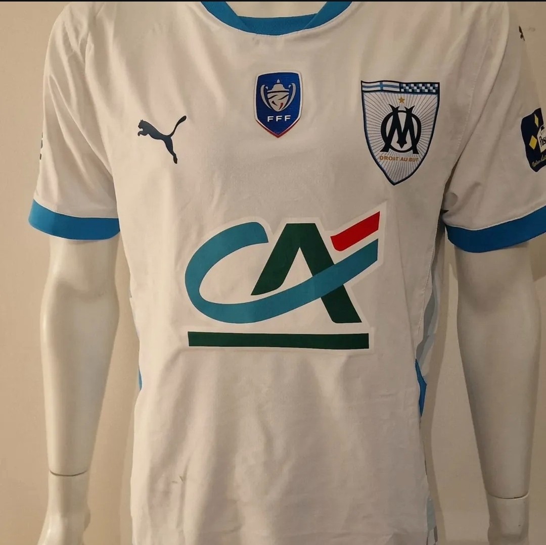 Olympique Marseille 2024-25 Coupe de France Home Kit