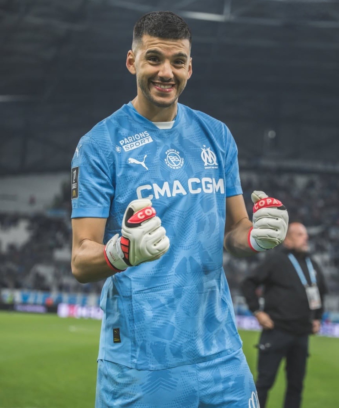 Olympique Marseille 2024-25 GK 1 V2 Kit