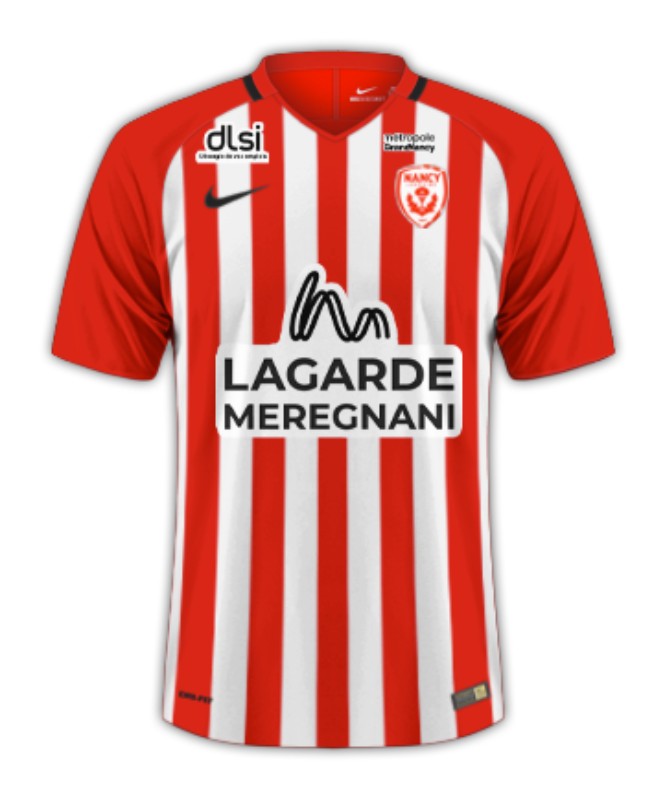 AS Nancy-Lorraine 2019-20 Home Kit