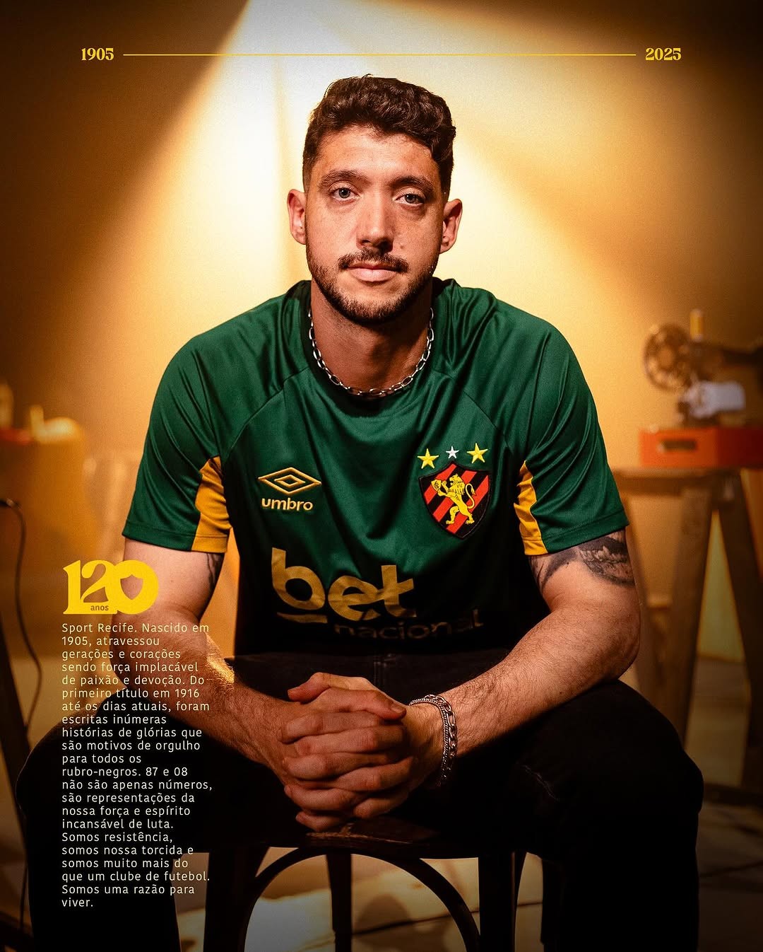 Sport Recife 2025 GK 1 Kit