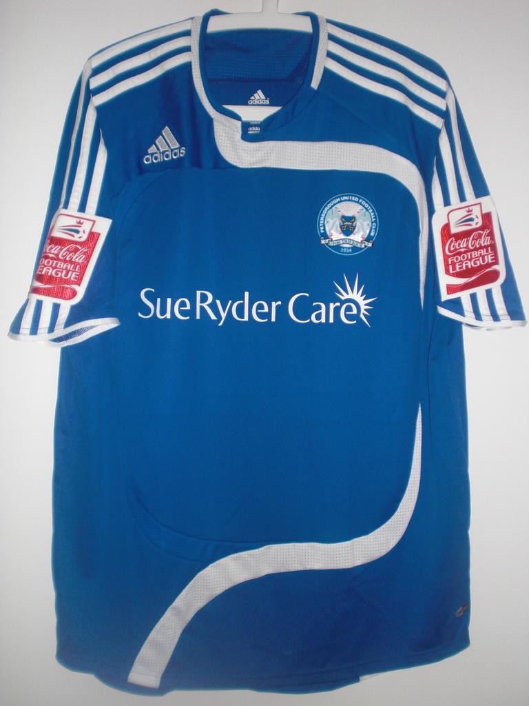Peterborough United 2009-10 Home V2 Kit