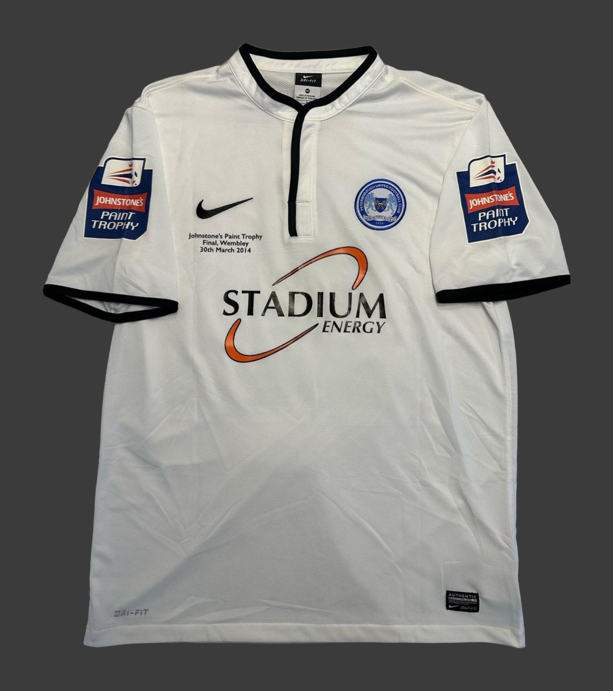 Peterborough United 2013-14 EFL Trophy Final Kit