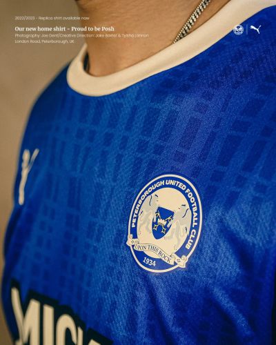 Peterborough United 2022-23 Home Kit