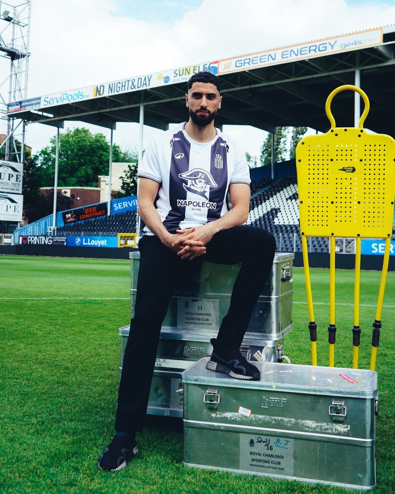 Royal Charleroi 2025-26 Home Kit