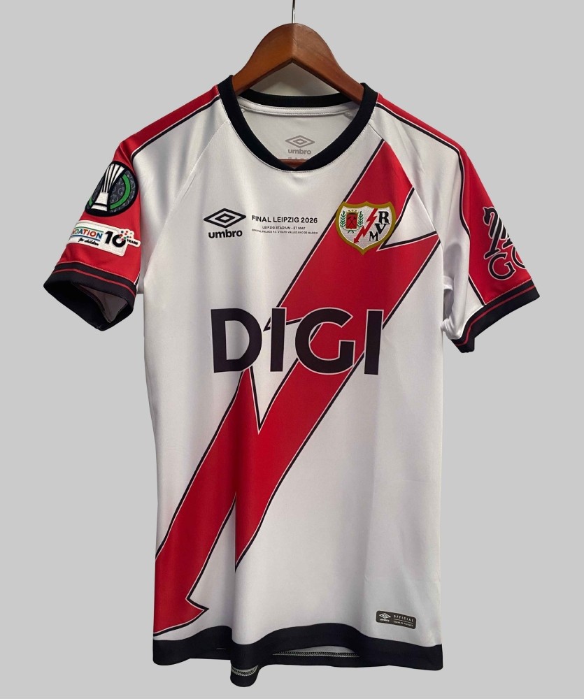 Rayo Vallecano 2025-26 Conference League Final Kit