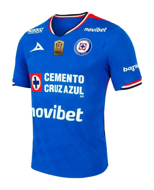 Cruz Azul 2025-26 CONCACAF Champions Cup Home Kit