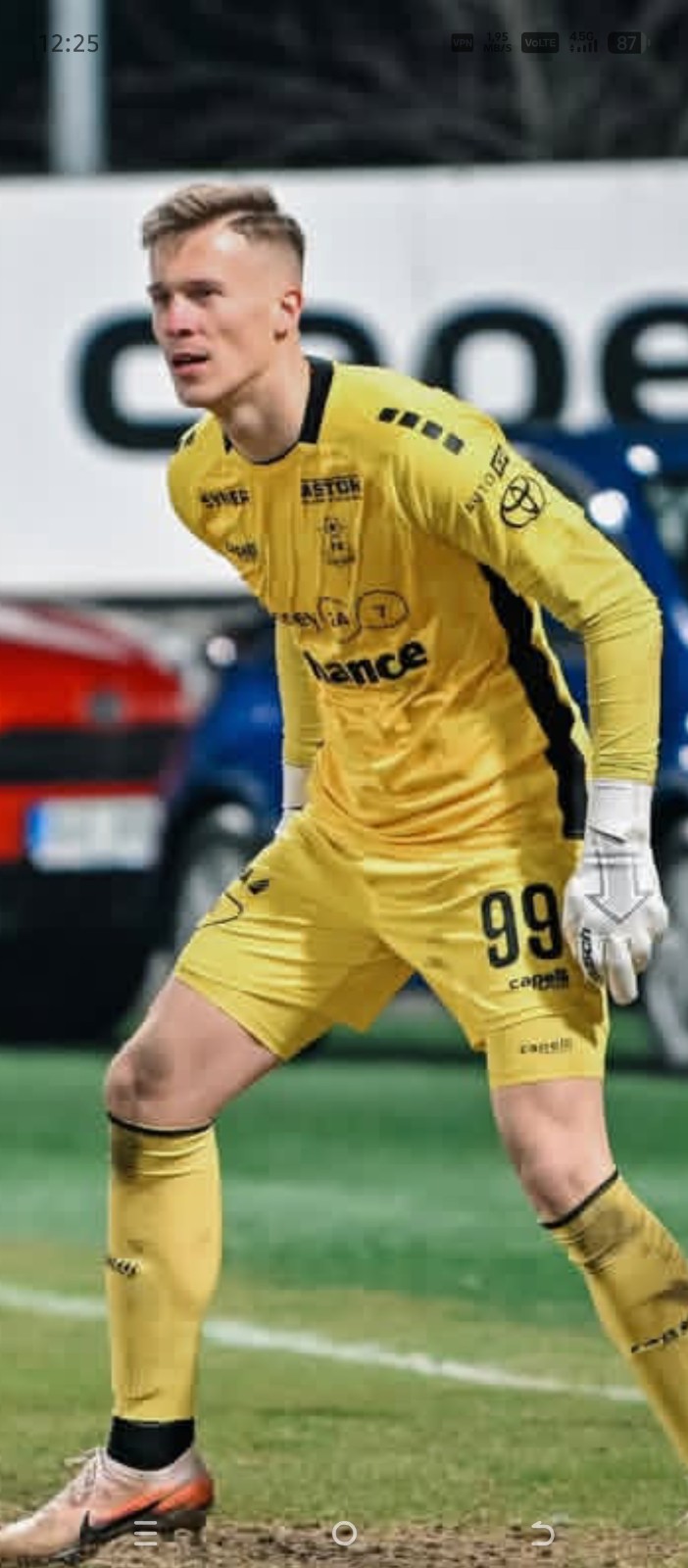 FK Jablonec 2025-26 GK 1 Kit