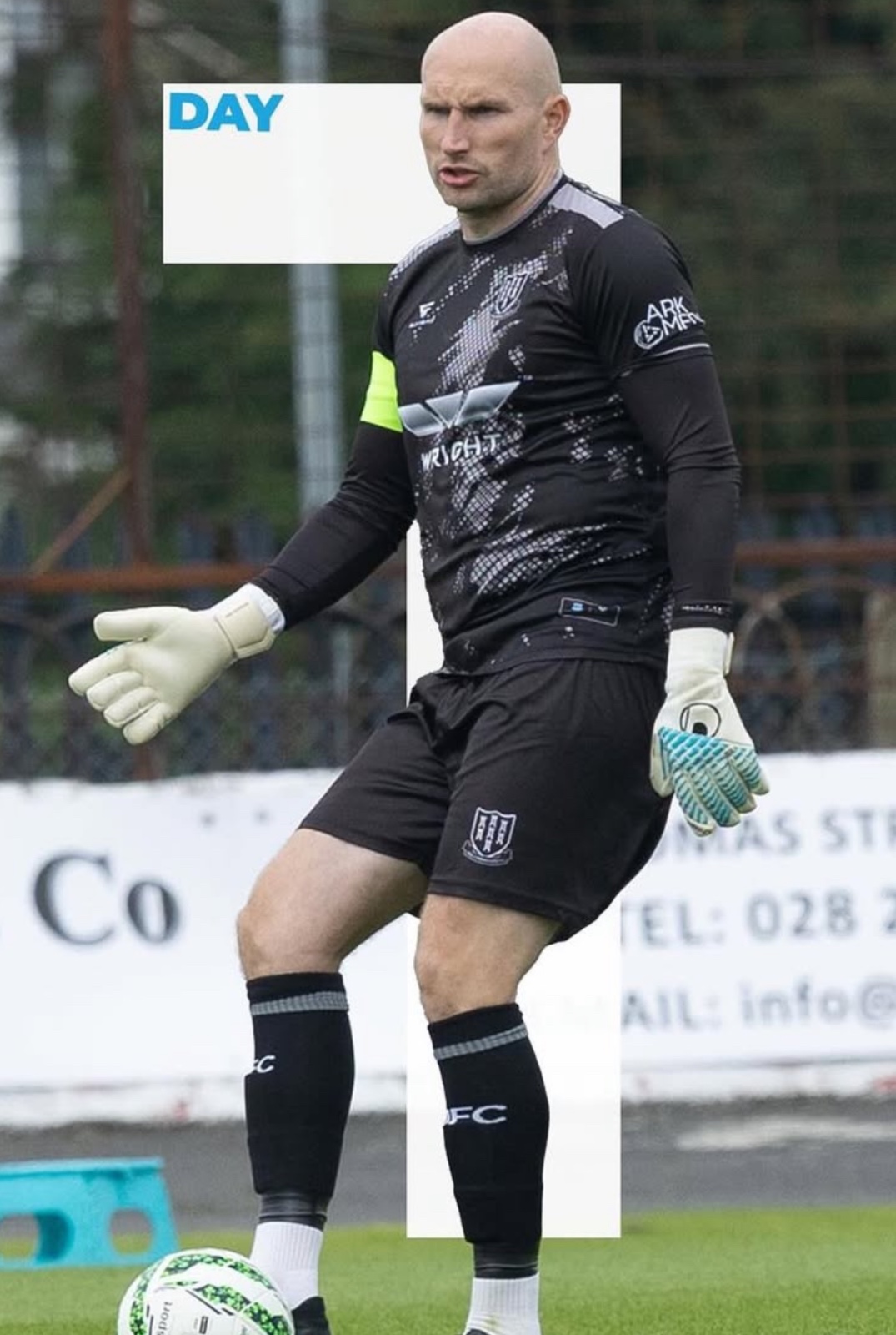 Ballymena United 2025-26 GK 1 Kit