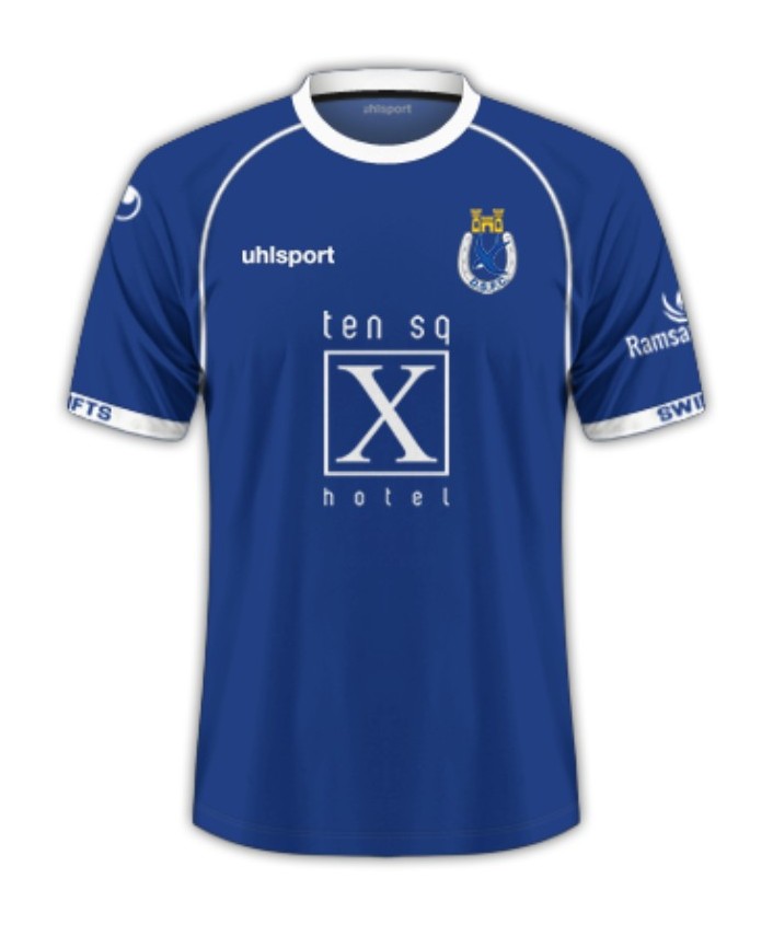 Dungannon Swifts 2025-26 Home Kit
