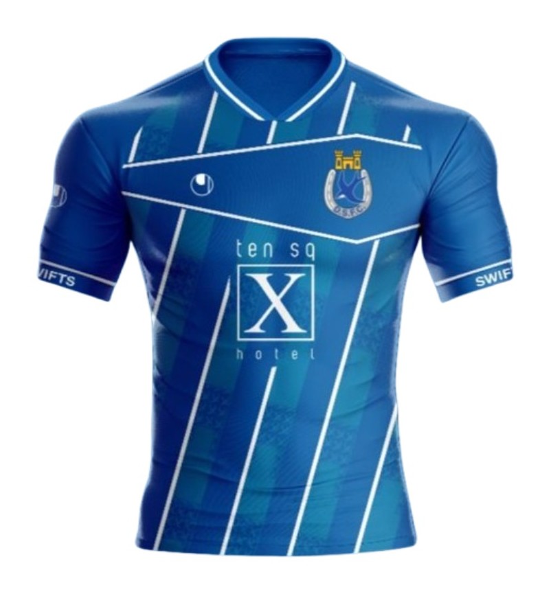 Dungannon Swifts 2025-26 European Home Kit