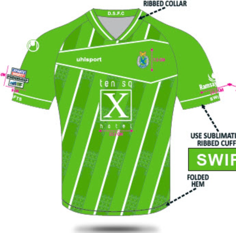 Dungannon Swifts 2025-26 European GK Kit