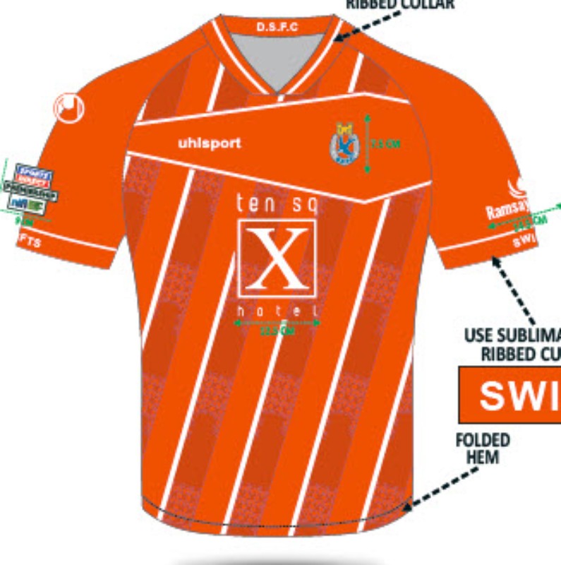 Dungannon Swifts 2025-26 European GK 3 Kit