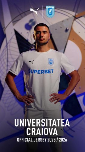 Universitatea Craiova 2025-26 Away Kit