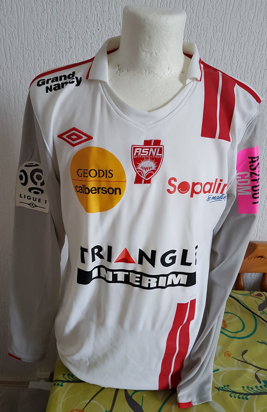 AS Nancy-Lorraine 2011-12 Home Kit