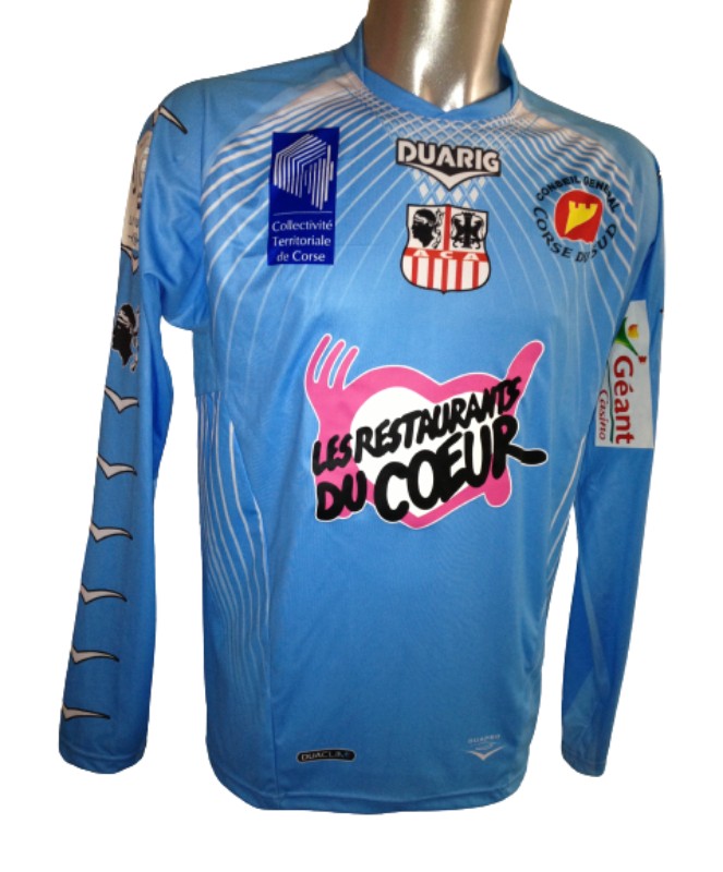 AC Ajaccio 2011-12 GK 2 Kit