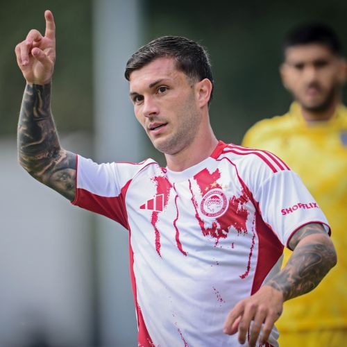 Olympiacos Piraeus 2025-26 Pre-Season Away Kit