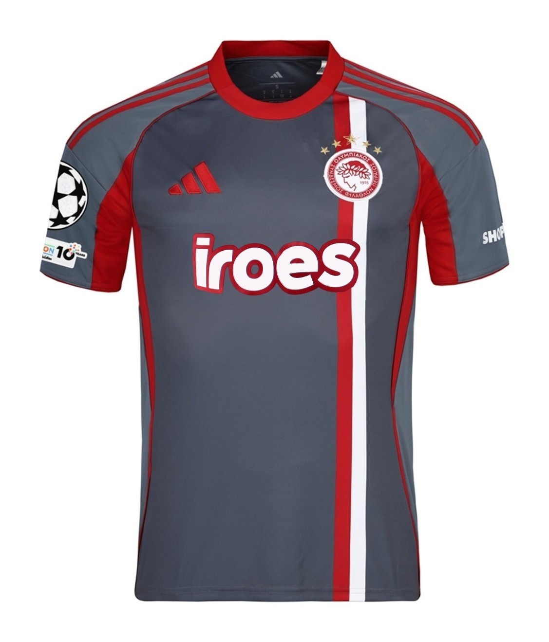 Olympiacos Piraeus 2025-26 Champions League Third Kit