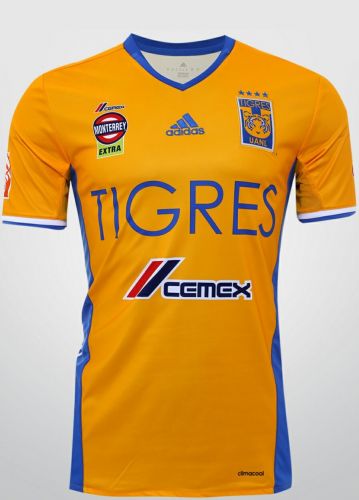 Tigres UANL 2016-17 Home Kit