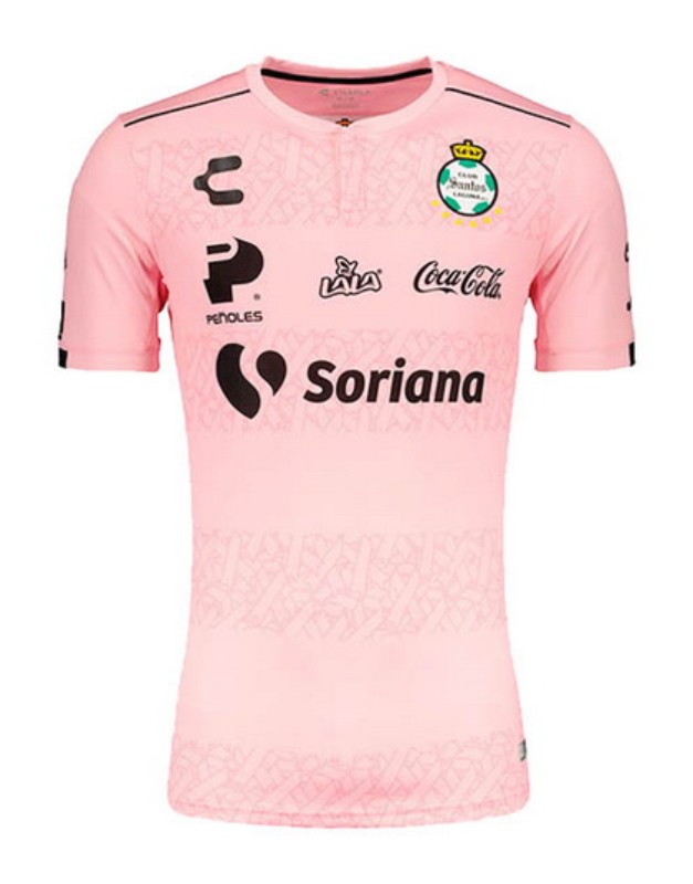 Santos Laguna 2019-20 Pink October Kit