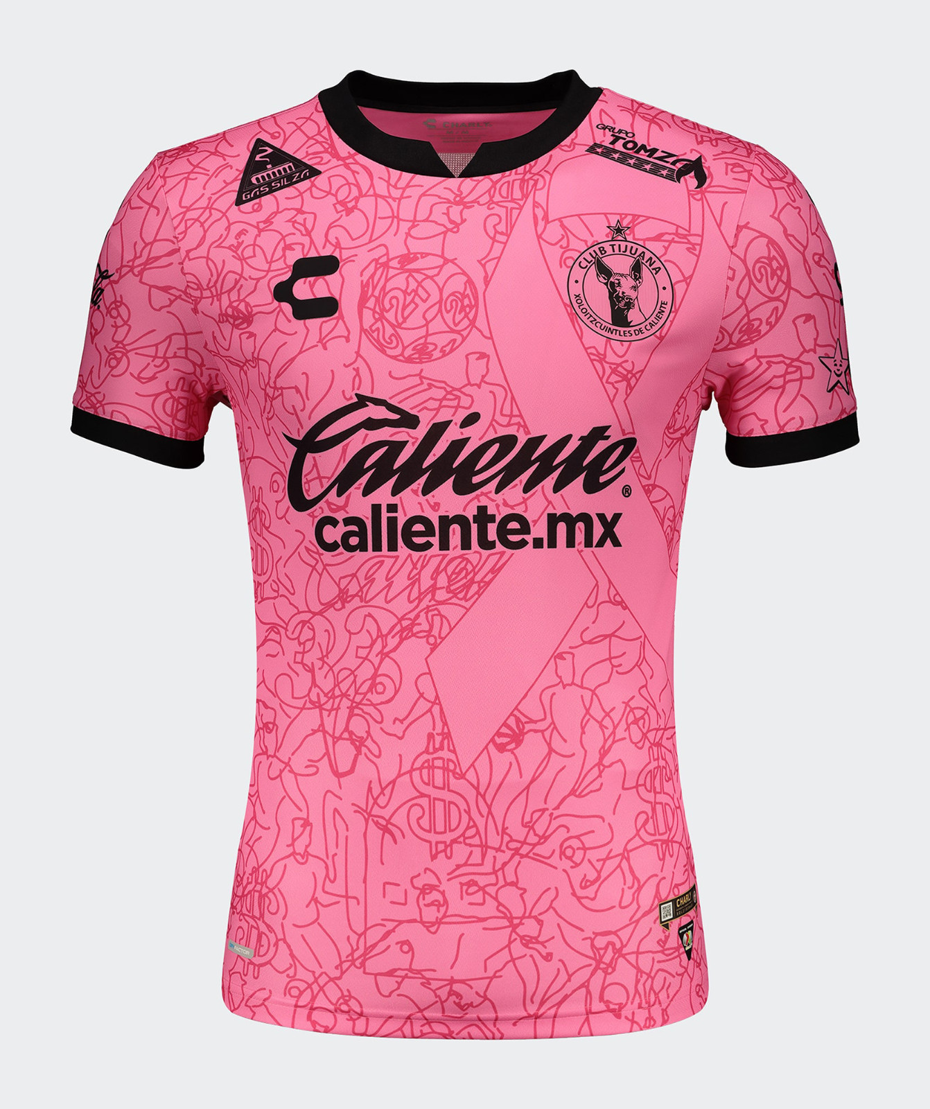 Club Tijuana 2021-22 Pink October Kit
