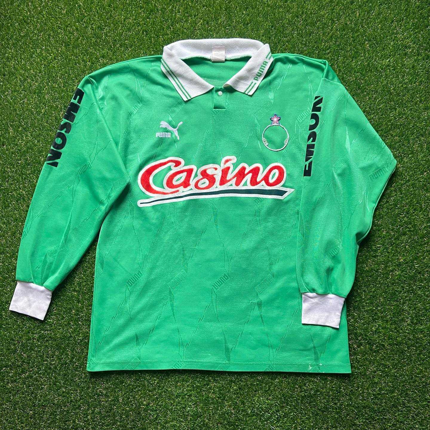 AS Saint-Étienne 1994-95 Home Kit