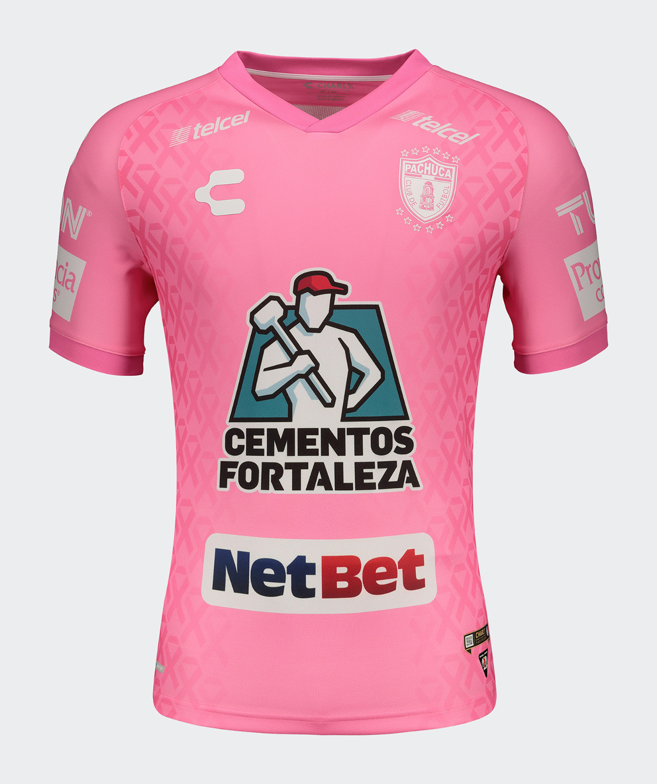 CF Pachuca 2021-22 Pink October Kit