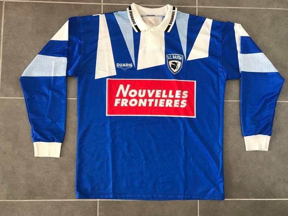 SC Bastia 1994-95 Home Kit