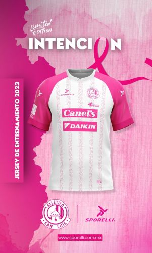 Atlético San Luis 2023-24 Pink October Kit