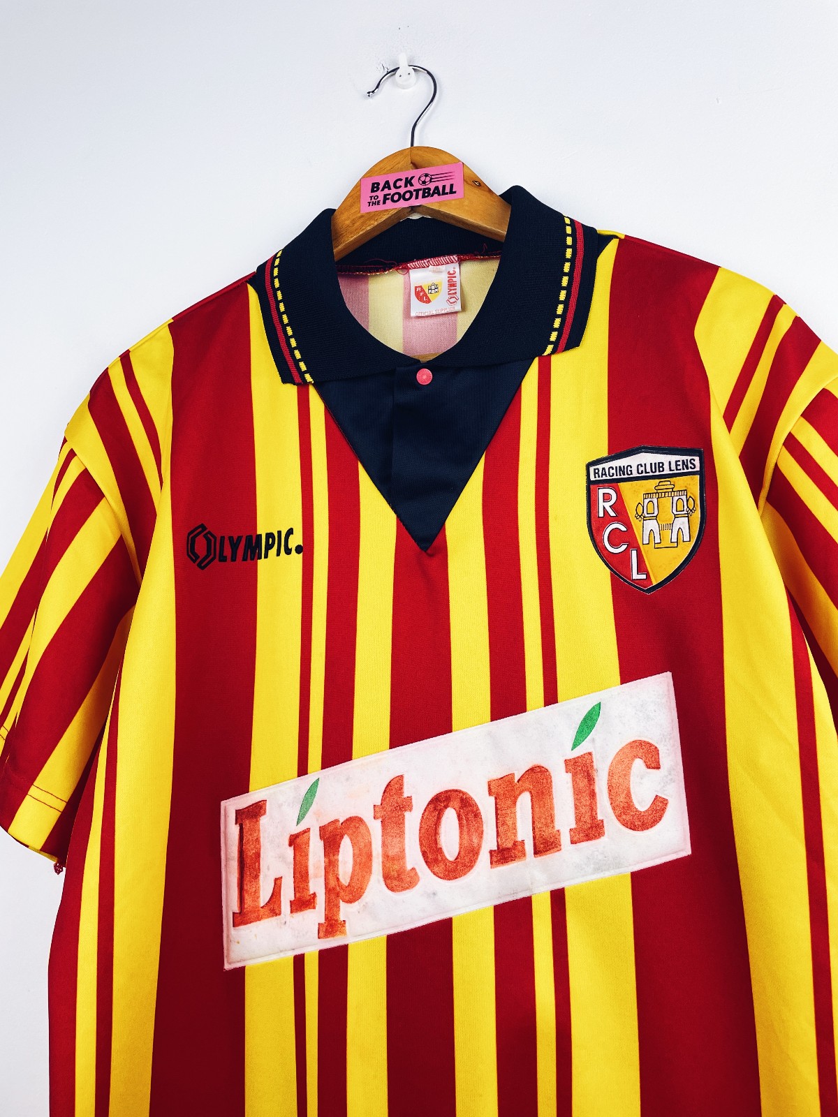 RC Lens 1995-96 UEFA Cup Home Kit