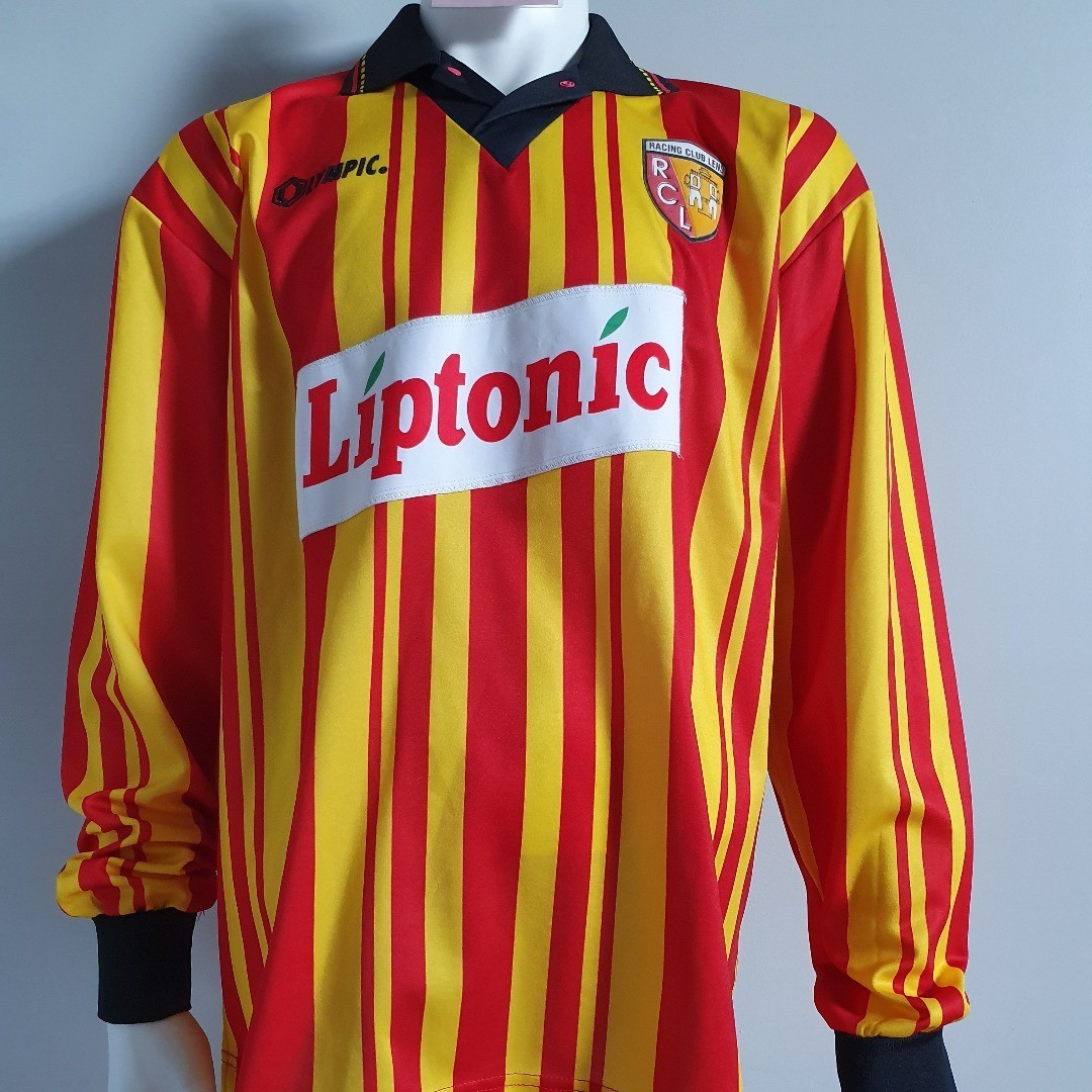 RC Lens 1995-96 UEFA Cup Home Kit