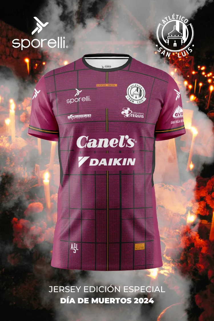 Atlético San Luis 2024-25 Día de muertos Kit