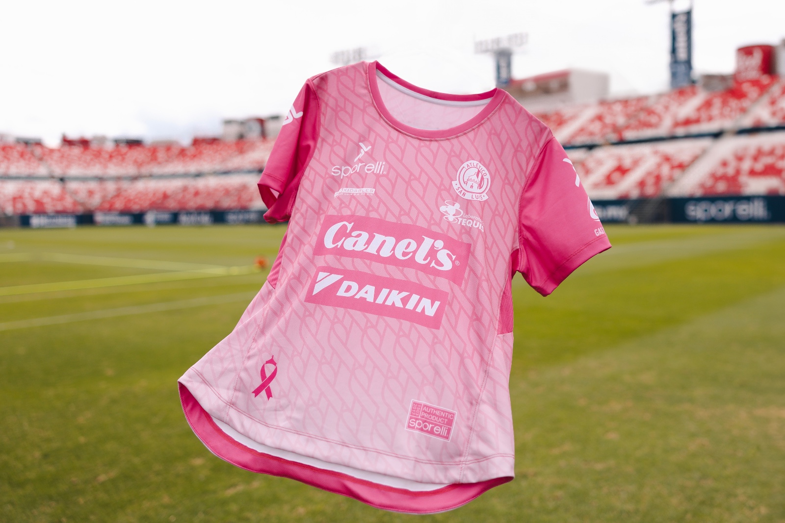 Atlético San Luis 2024-25 Pink October Kit