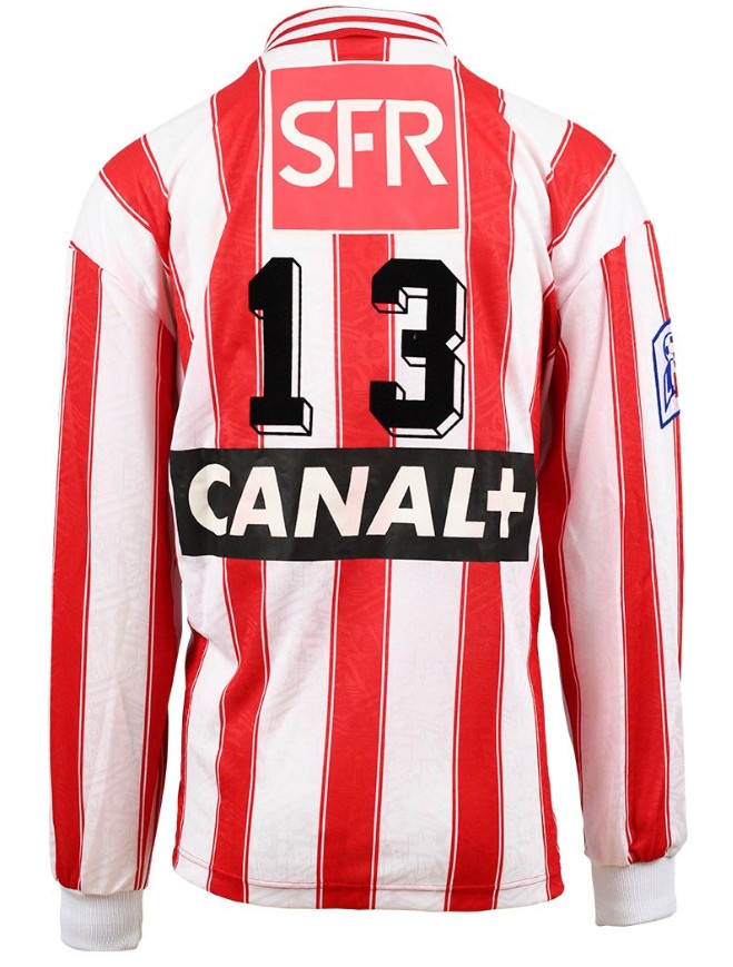 AS Cannes 1995-96 Coupe de la Ligue Home Kit