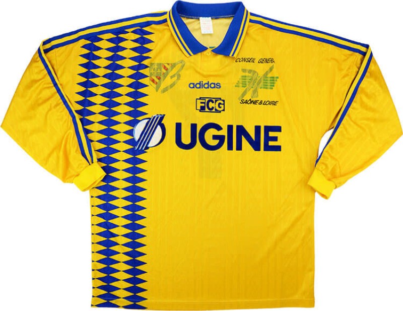 FC Gueugnon 1995-96 Home Kit