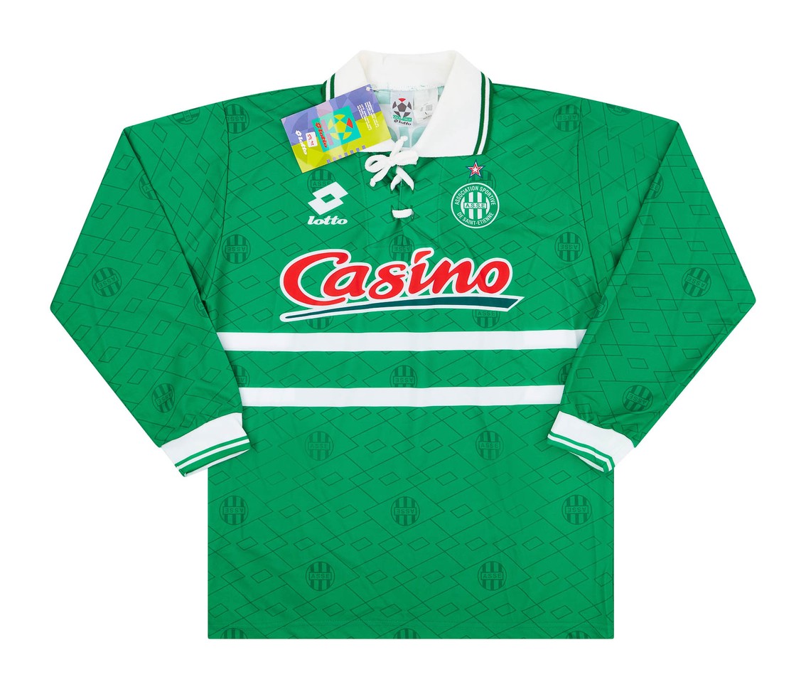 AS Saint-Étienne 1995-96 Home Kit