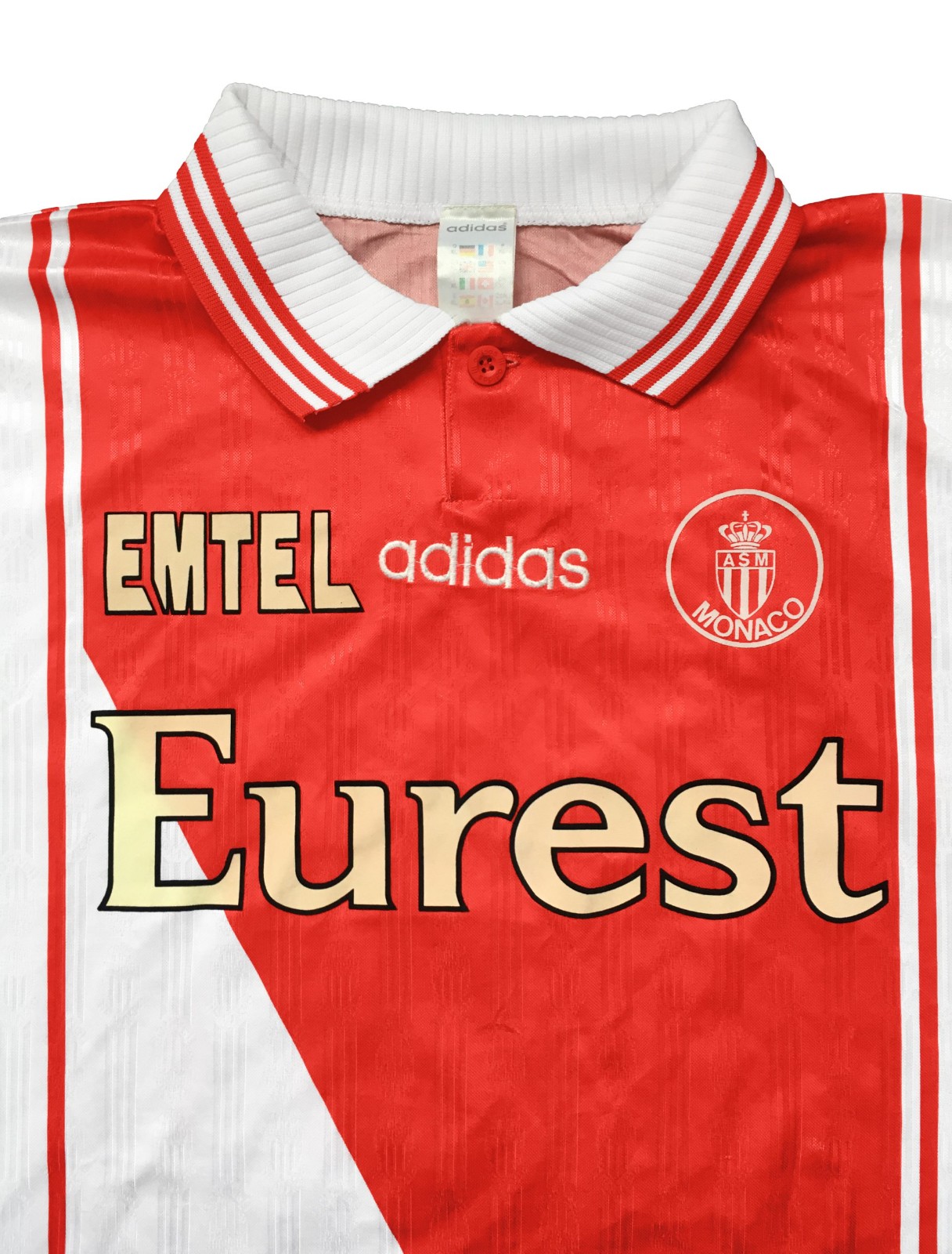 AS Monaco 1996-97 Home Kit