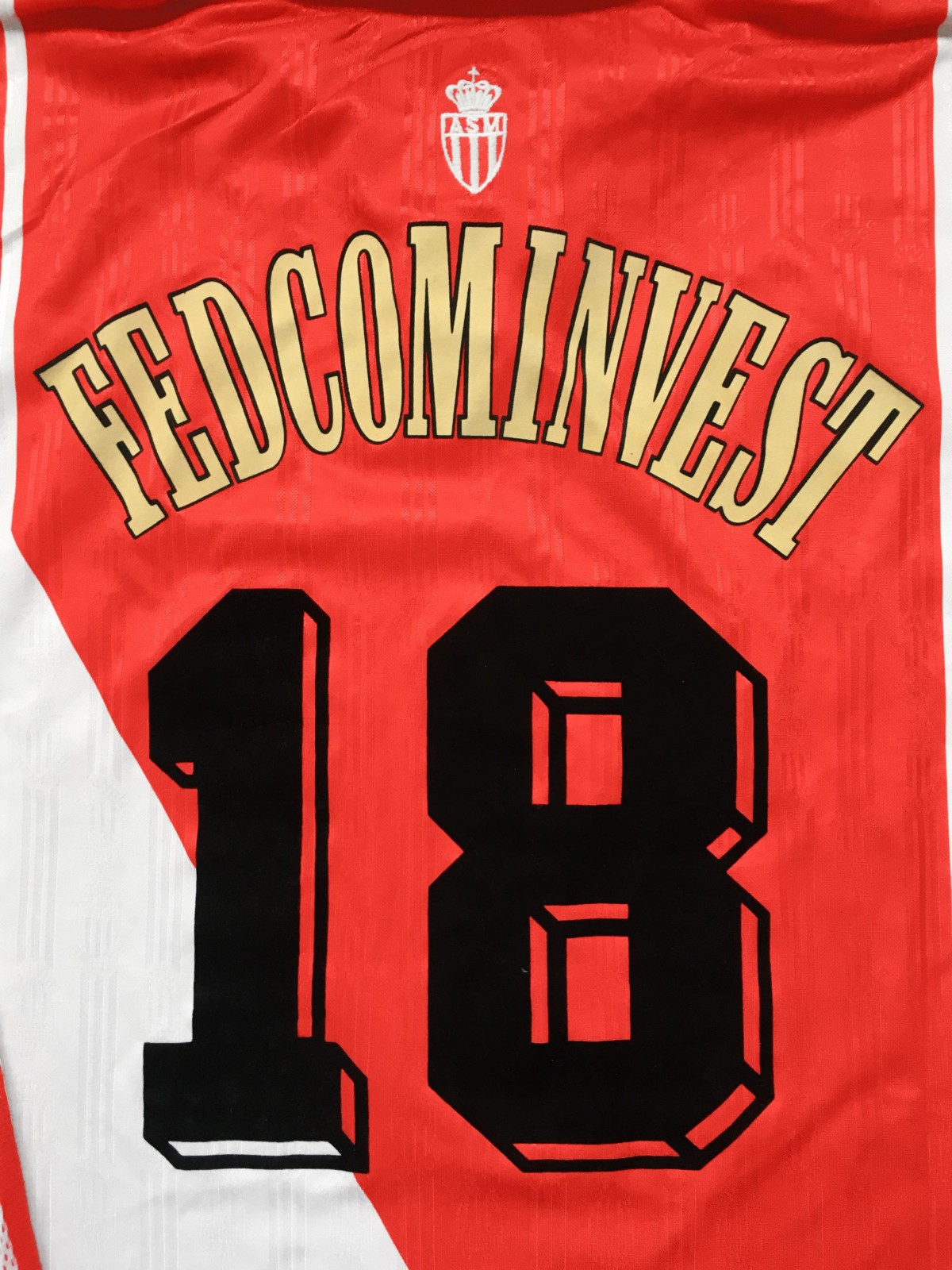 AS Monaco 1996-97 Home Kit
