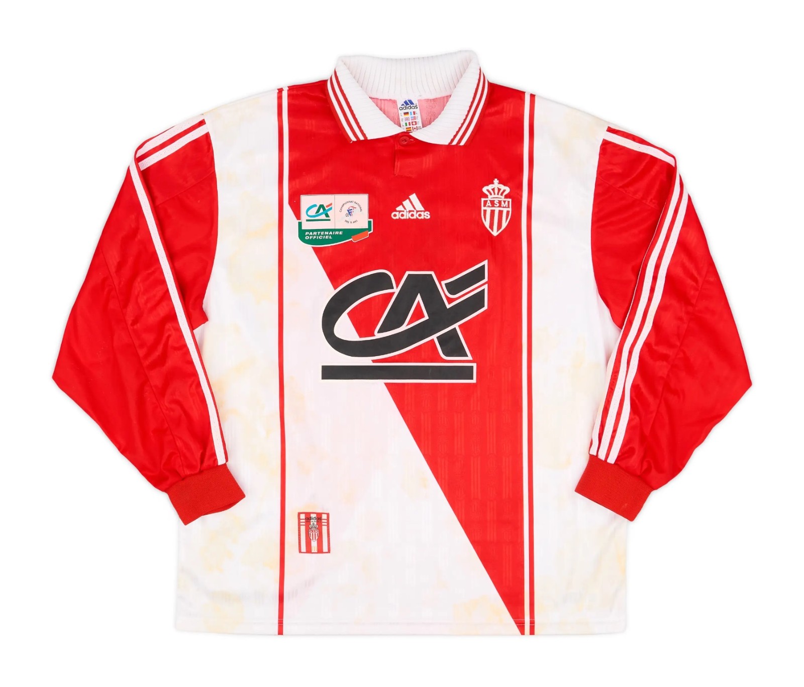 AS Monaco 1996-97 Coupe de France Home 2 Kit