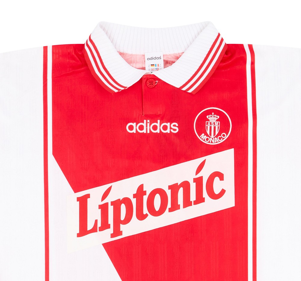 AS Monaco 1996-97 European Home Kit
