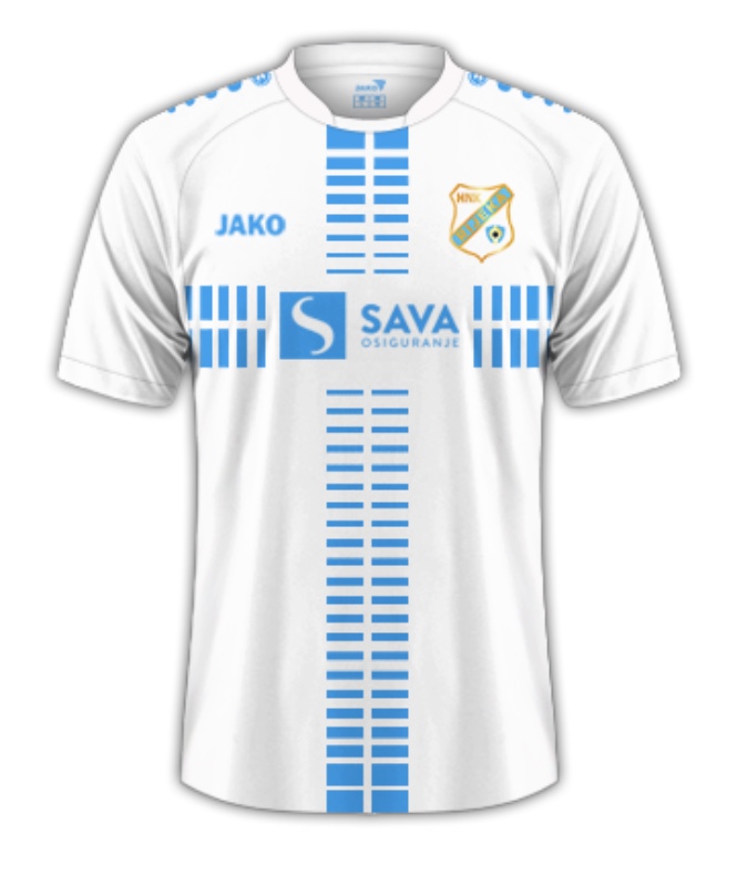 HNK Rijeka 2017-18 Home Kit