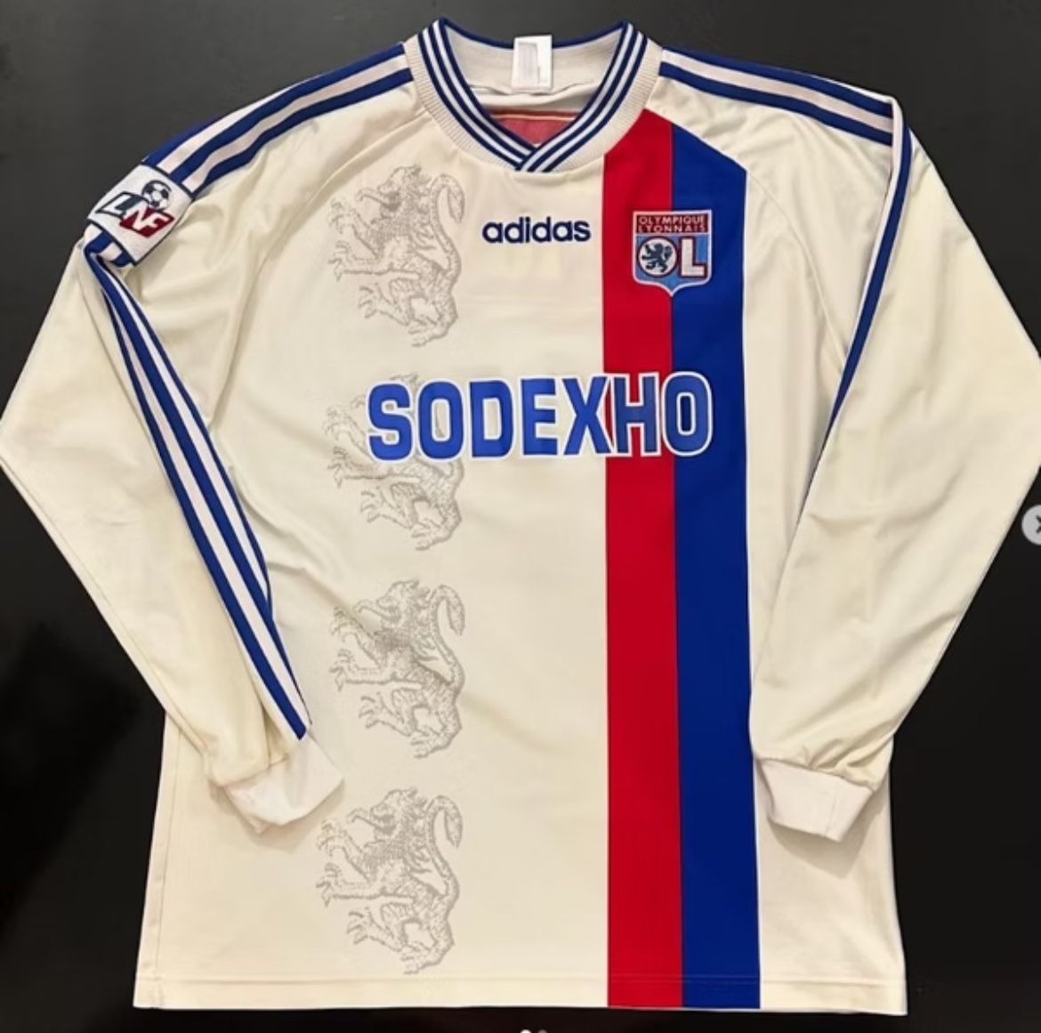 Olympique Lyonnais 1996-97 Fifth Kit