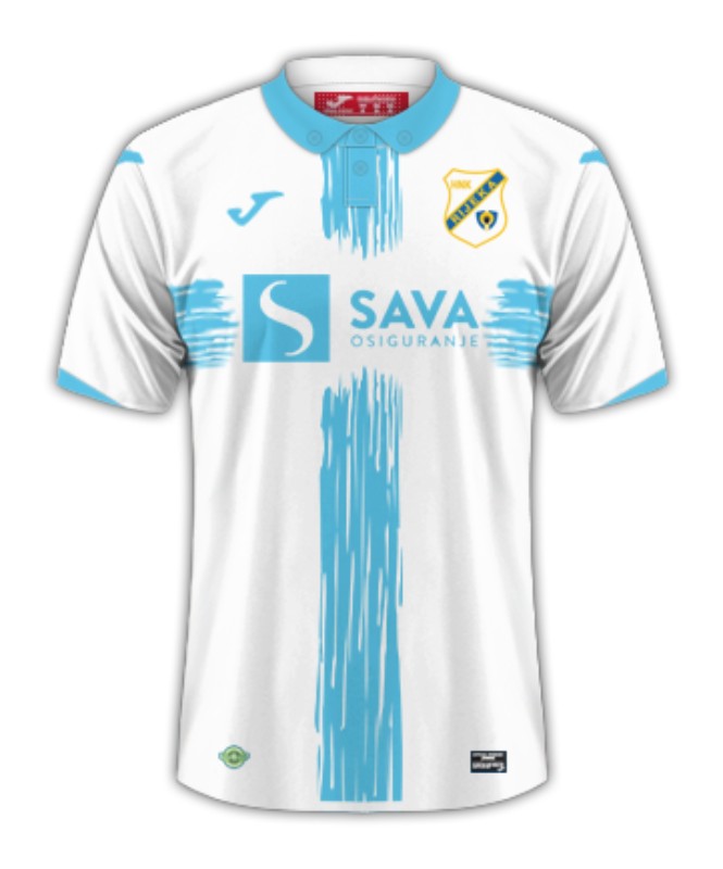 HNK Rijeka 2018-19 Home Kit