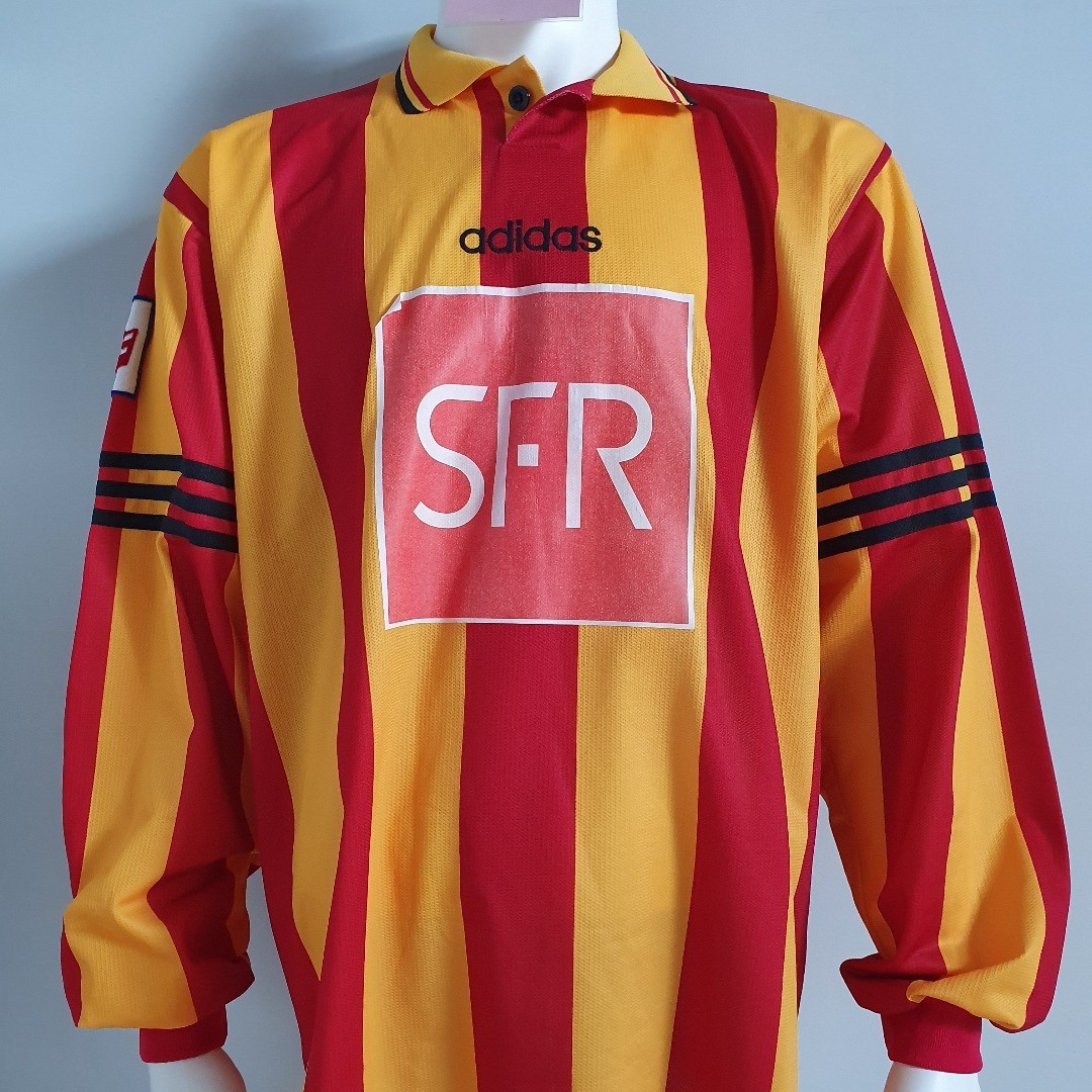 RC Lens 1996-97 Coupe de la Ligue Home Kit