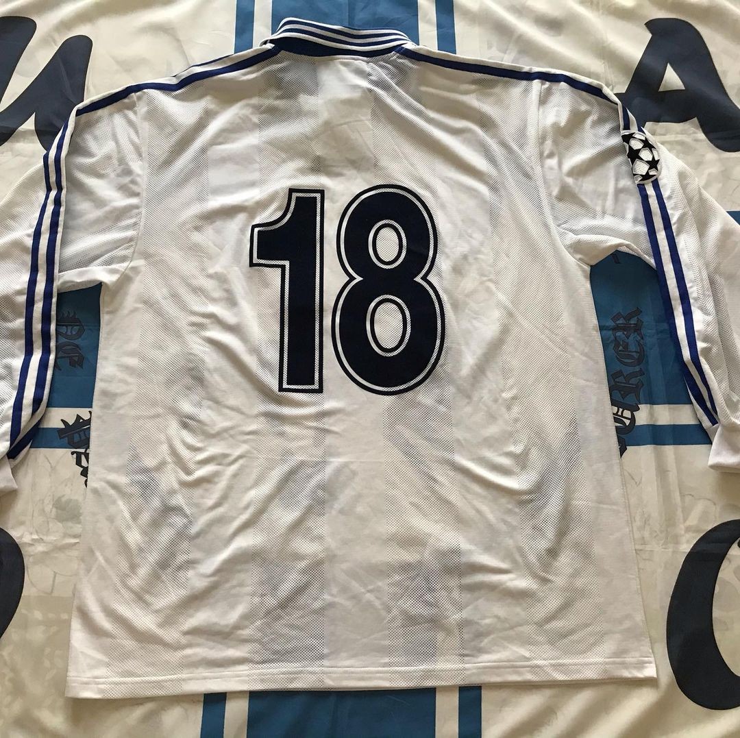 AJ Auxerre 1996-97 Champions League Home Kit