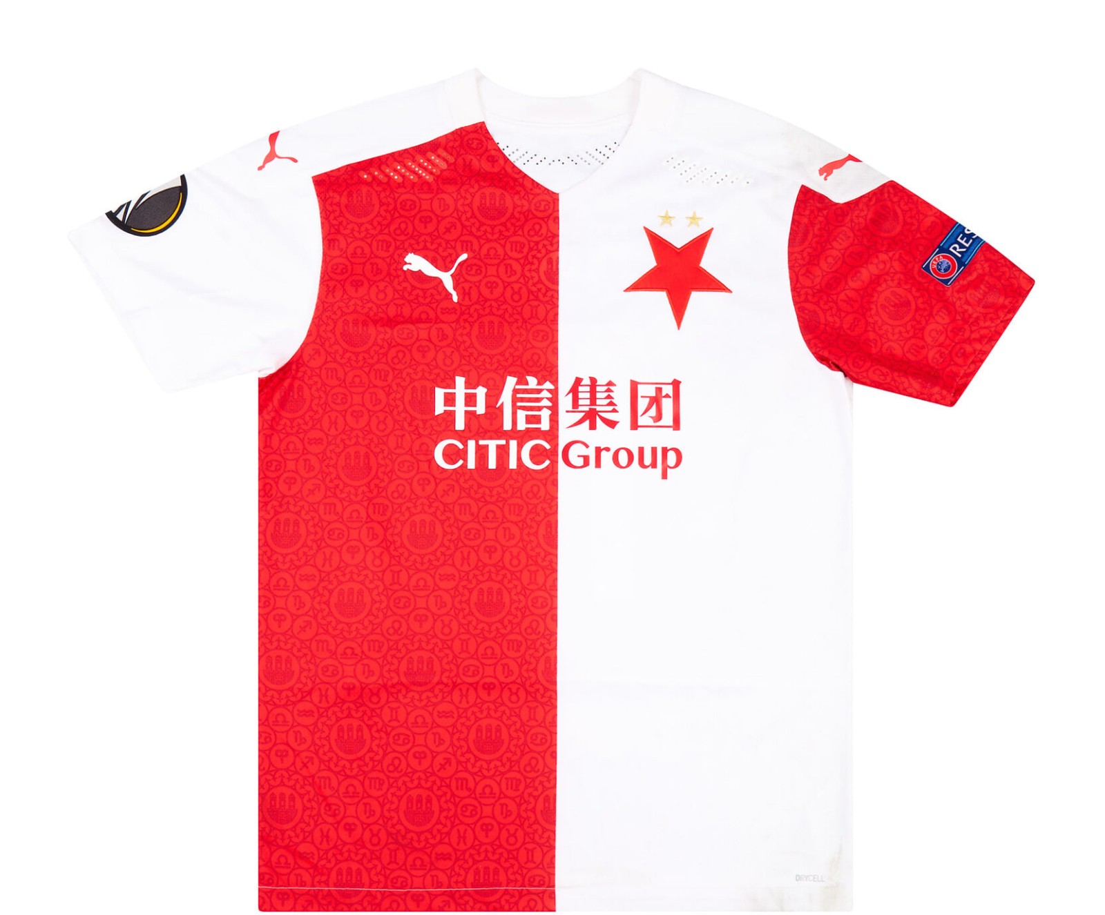 Slavia Praha 2020-21 Europa League Home Kit