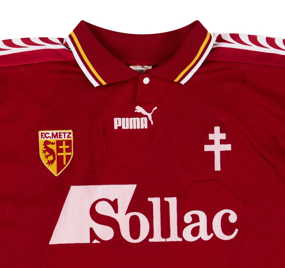 FC Metz 1996-97 Home Kit