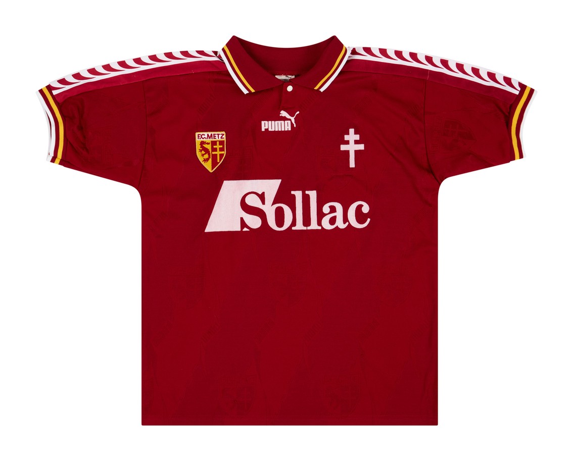FC Metz 1996-97 Home Kit