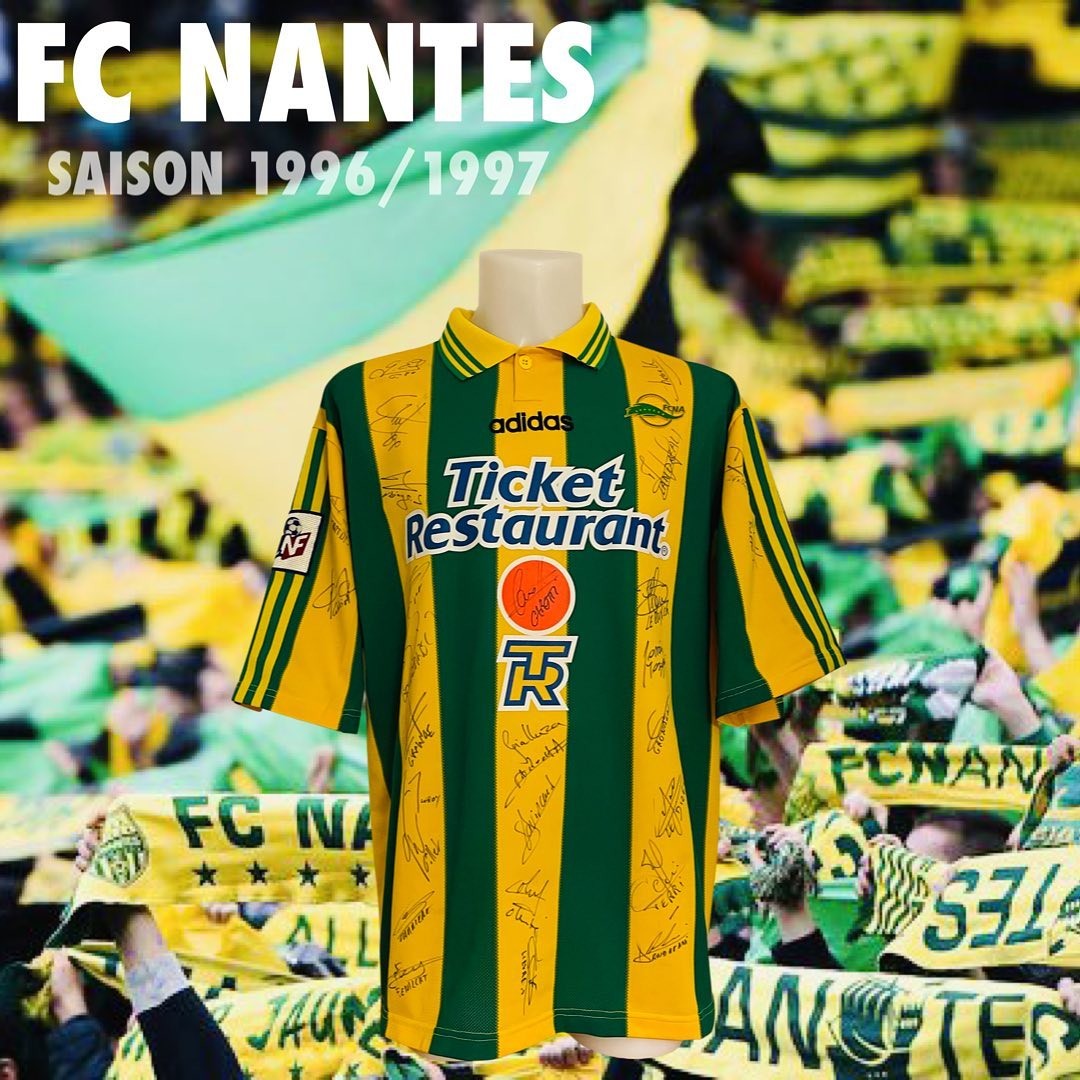 FC Nantes 1996-97 Home Kit